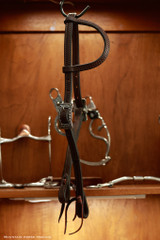 Single Ear Headstall w/ JWP Buckle, tie ends - KT22B