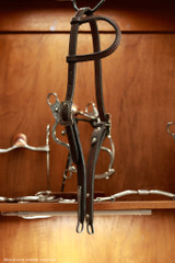 Single Ear Headstall w/ Brooks & spoon hanger - KT22D