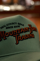 Mountain Horse Cowboy Trucker Hat - Sage/Cream