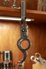 Single Ear Headstall w/ Brooks Concho Spoon ends #60D