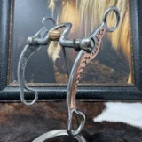 HR02- Copper Trim Short Spoon Mouth Bit