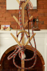 Hackamore 5/8 Red/White/Blue