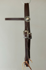Browband Headstall w/ Brooks Conchos - KT28A01