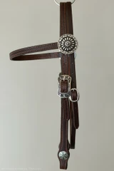 Browband Headstall w/ JWP Conchos - KT28A02