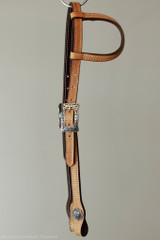 Single Ear Headstall w/ JWP Concho ends - KT28A07