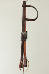 Single Ear Headstall w/ Tie ends - KT94