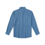 GameGuard Stockyard Long Sleeve Shirt w/ Pearl Snaps - Off-Road Blue 