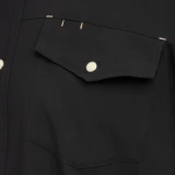 GameGuard Stockyard Long Sleeve Shirt w/ Pearl Snaps - Black