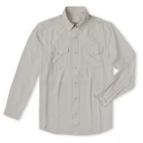 GameGuard Stockyard Long Sleeve Shirt w/ Pearl Snaps - Stone