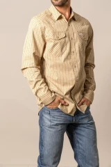 Kimes Ranch Long Sleeve Smalls Shirt - Tan