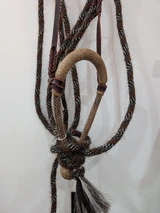 5/8" Hackamore - Brown/Natural