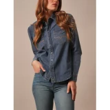 Kimes Ranch - Frankie Shirt - Indigo Stripe