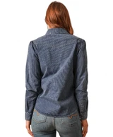 Kimes Ranch - Frankie Shirt - Indigo Stripe
