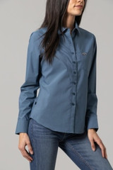 Kimes Ranch - Linville Shirt - Slate Blue