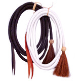 Treeline Rope Mecate 1/4" x 22' - Horse Hair Tassel Treeline Rope Mecate 1/4" x 22' - Horse Hair Tassel