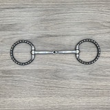 D-Ring Snaffle with German Silver 5 1/4"