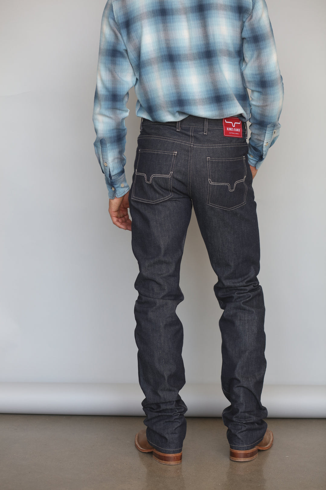 Kimes Ranch , Raw James Mens Jeans Mountain Horse Trading