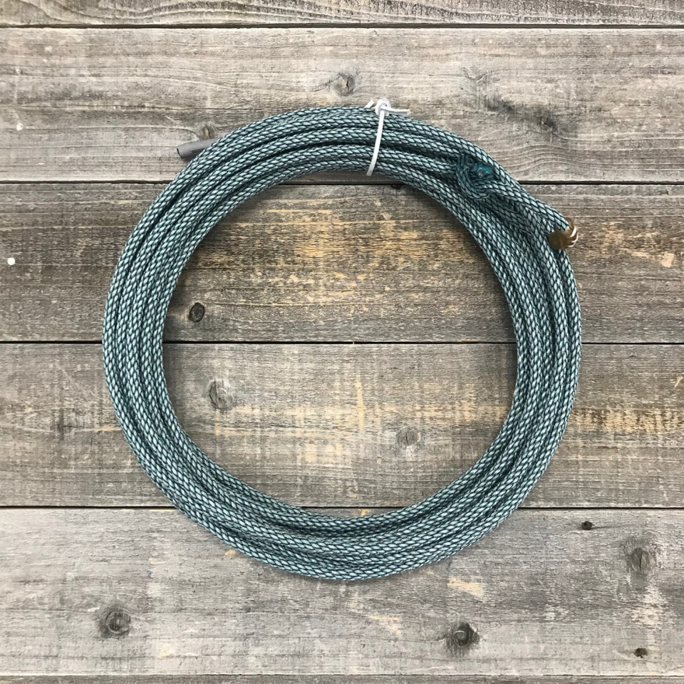 Corde Synco Chaos 4 Brins Aqua - Poly Ranch 9,5 X 50' - Cowboy Cordage Inc.