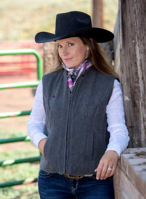 Sierra Wool Vest - Mountain Horse Trading