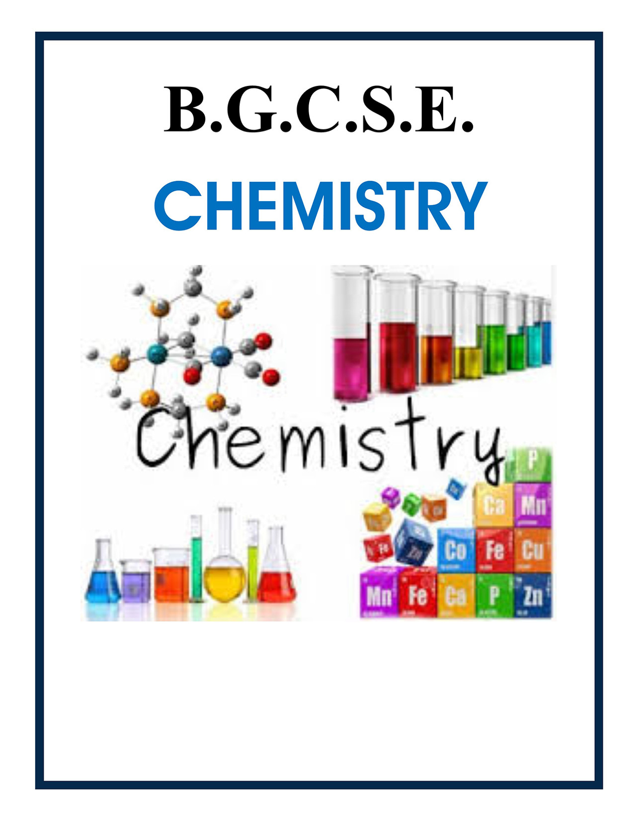 bgcse chemistry coursework