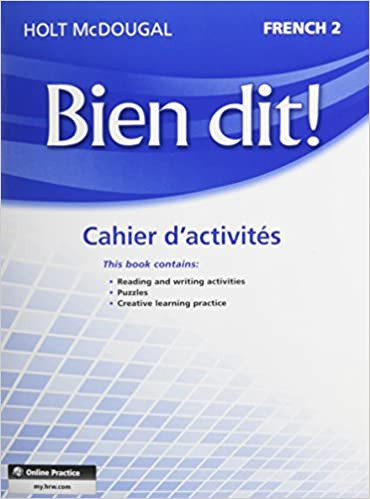 Bien Dit French 2 Teacher S Edition Pdf