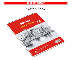 SKETCH PAD/BOOK, A4, 8.27x11.69, 50 SHTS, 150GSM - Bethel Superstore