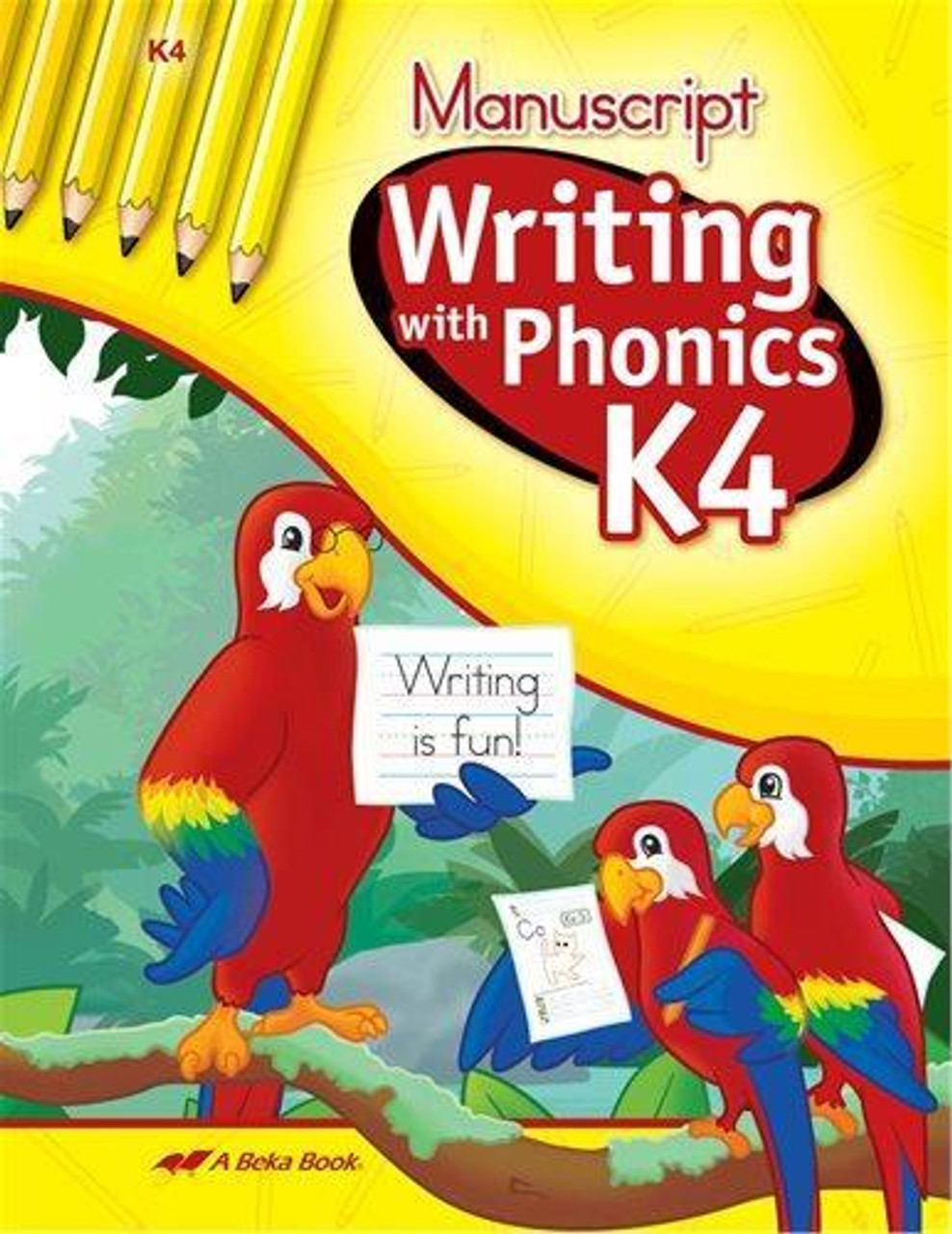 Writing with Phonics K4 Manuscript NET - Bethel Superstore