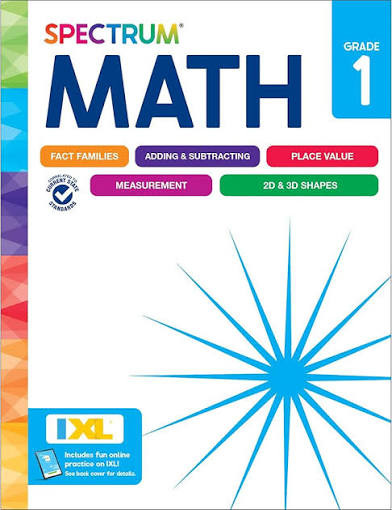 Spectrum Math, Grade 1