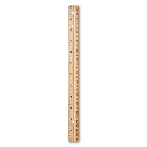 Wholesale 12 Wooden Ruler – BLU School Supplies