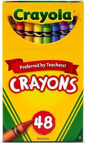 CRAYOLA,CRAYONS,48CT