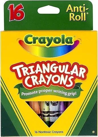 CRAYOLA,CRAYONS,16CT,TRIANGLE