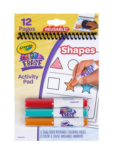 COLOR/ERASE,ACTIVITY PAD,REUSE