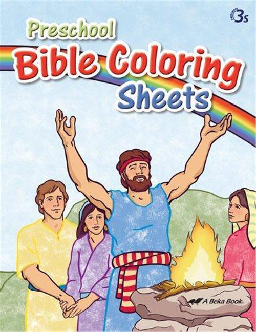 Preschool Bible Coloring Sheets