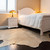 Metallic Gold Cowhide Rug Genuine Leather Luxury