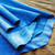 HIGH SHINE BLUE LEATHER