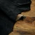black suede leather