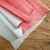 Pink Metallic snake embossed Buffalo Leather