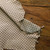 small dots perforated leather