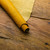 Pinhole texture soft leather – honey yellow cowhide for shoes and premium garments