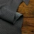 matte black perforated leather