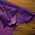 Purple leather with perforation – premium hide for fashion and leathercraft projects