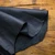 perforated black leather