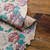 Floral patterned woven leather – handcrafted hide for handbags and wallets
