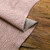 pink laser cut leather