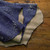 grass cut blue leather