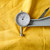 Golden yellow goat suede leather skin – soft, velvety suede hide for garments and accessories