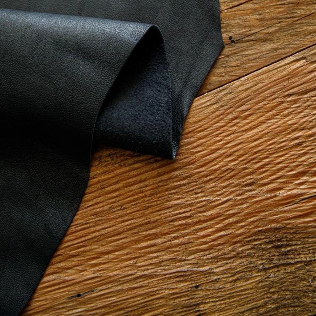 Black Chrome Tanned Aniline Cowhide