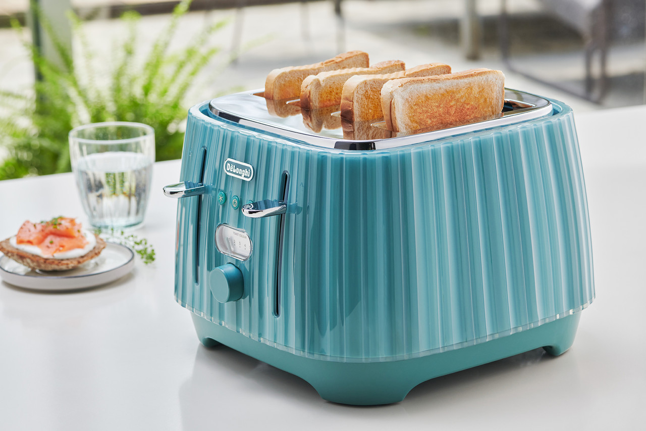 Delonghi Ballerina 4 Slice Toaster Green