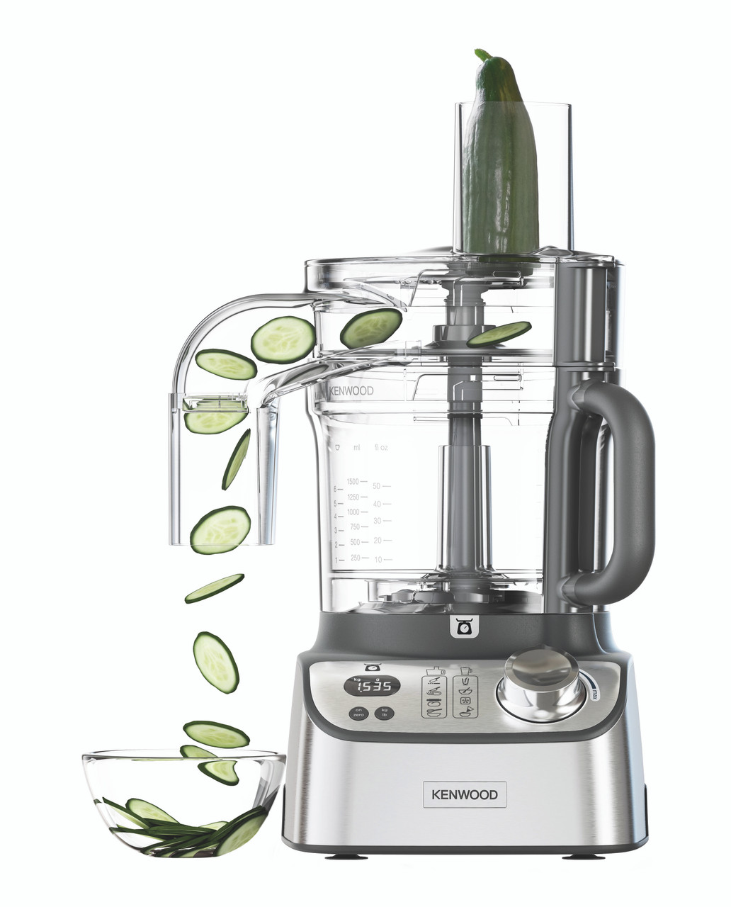 Kenwood MultiPro Express Weigh+ Food Processor, FDM71970SS - Food