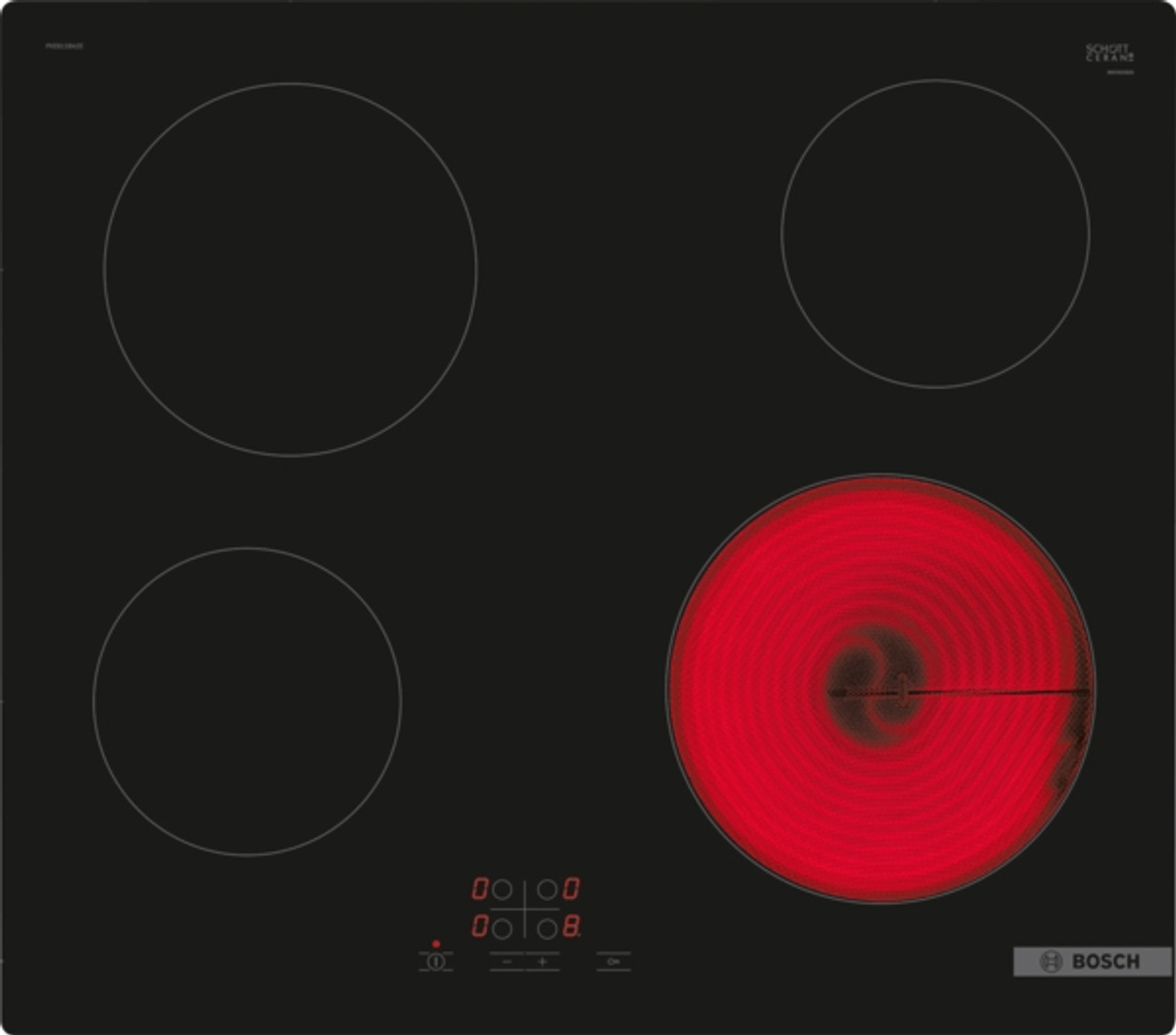 Bosch TouchSelect Ceramic Cooktop PKE611BA2A Magness Benrow